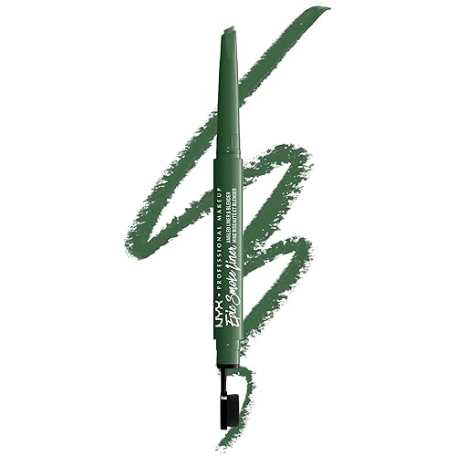 NYX PROFESSIONAL MAKEUP Epic Smoke Liner, Vegan Smokey Eyeliner - Sage Sparks (Hunter Green)