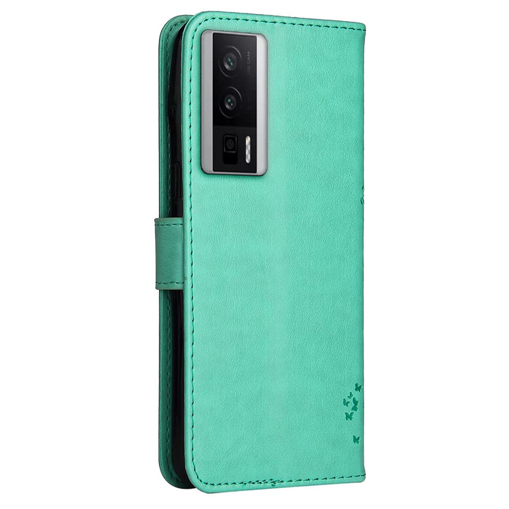 Topme Cover per HONOR Magic5 Lite 5G (6.67 Inches) Custodia Case, Protezione Della Pelle Della Custodia in Silicone Tpu - Erba viola