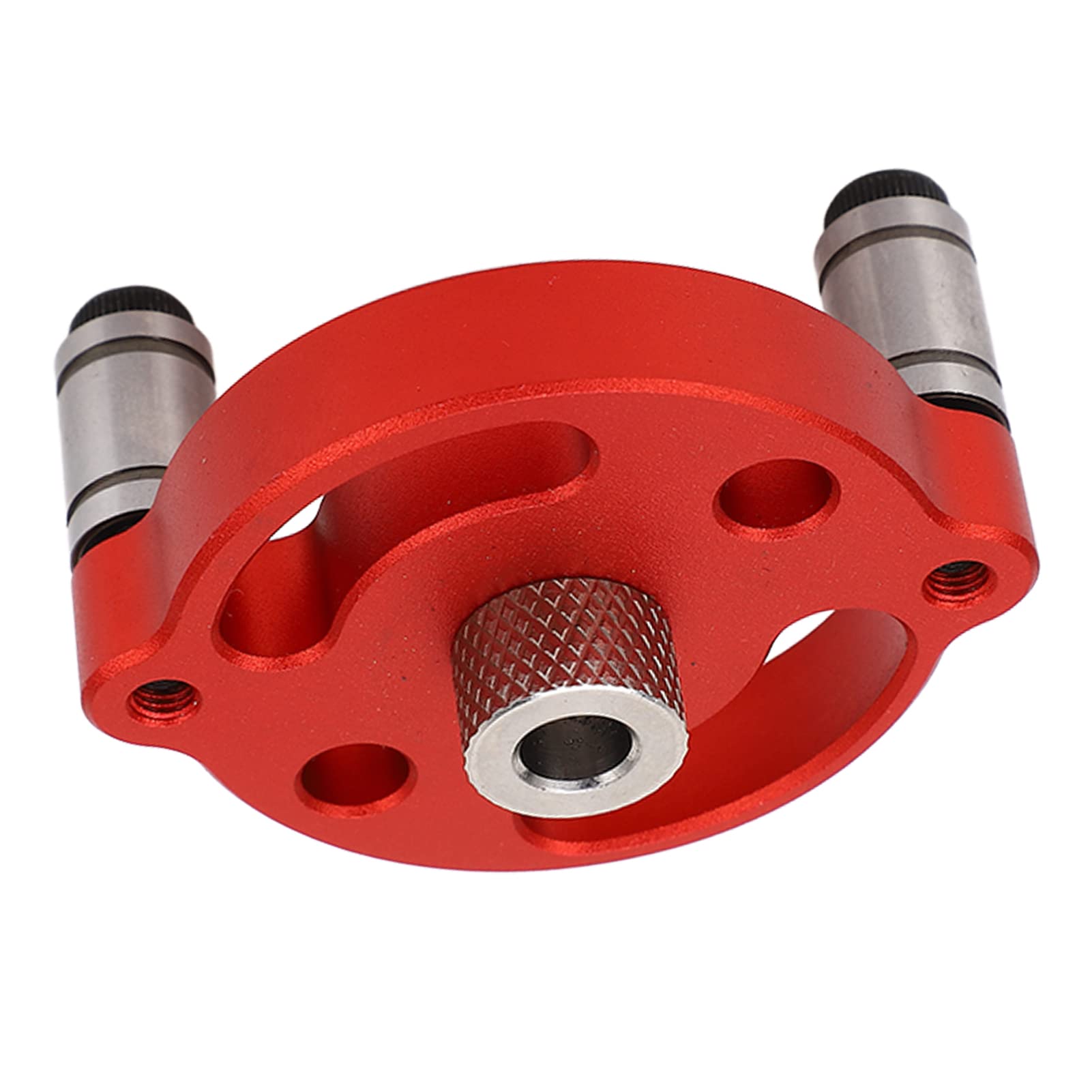 Localizzatore di Punzoni, 7 Pinze per Trapano Set di Punzoni Rotondi 8 Punte per Trapano Buoni Piedini di Regolazione della verticalità per Progetti di Lavorazione del Legno (#2)