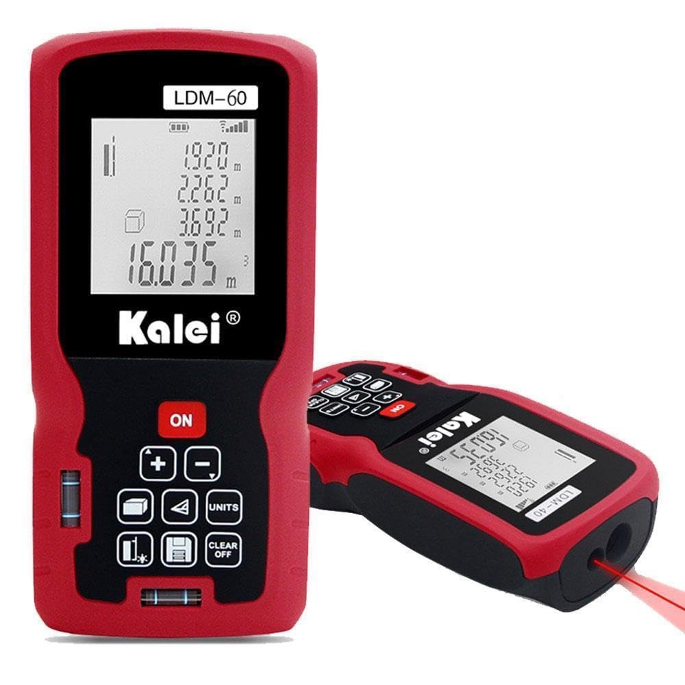 LUV HUB Kalei Imported Digital 60 Meter Digital Laser Distance Red