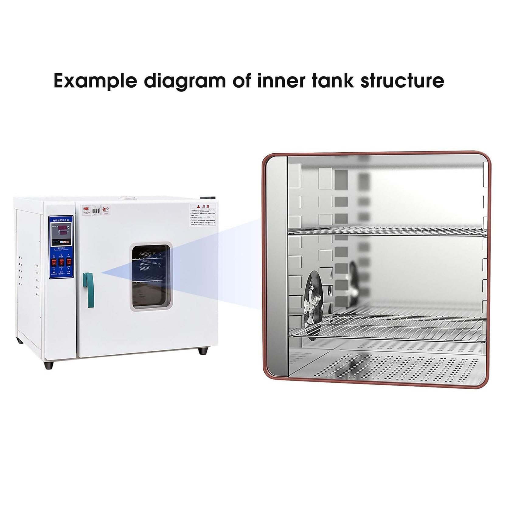 Riscaldamento Elettrico Forno Di Essiccazione A Temperatura Costante, Forno Di Essiccazione A Temperatura Costante Per Laboratorio/industriale, Essiccatore D'aria, Per Circuiti Stampati, Pal(Size:16L)