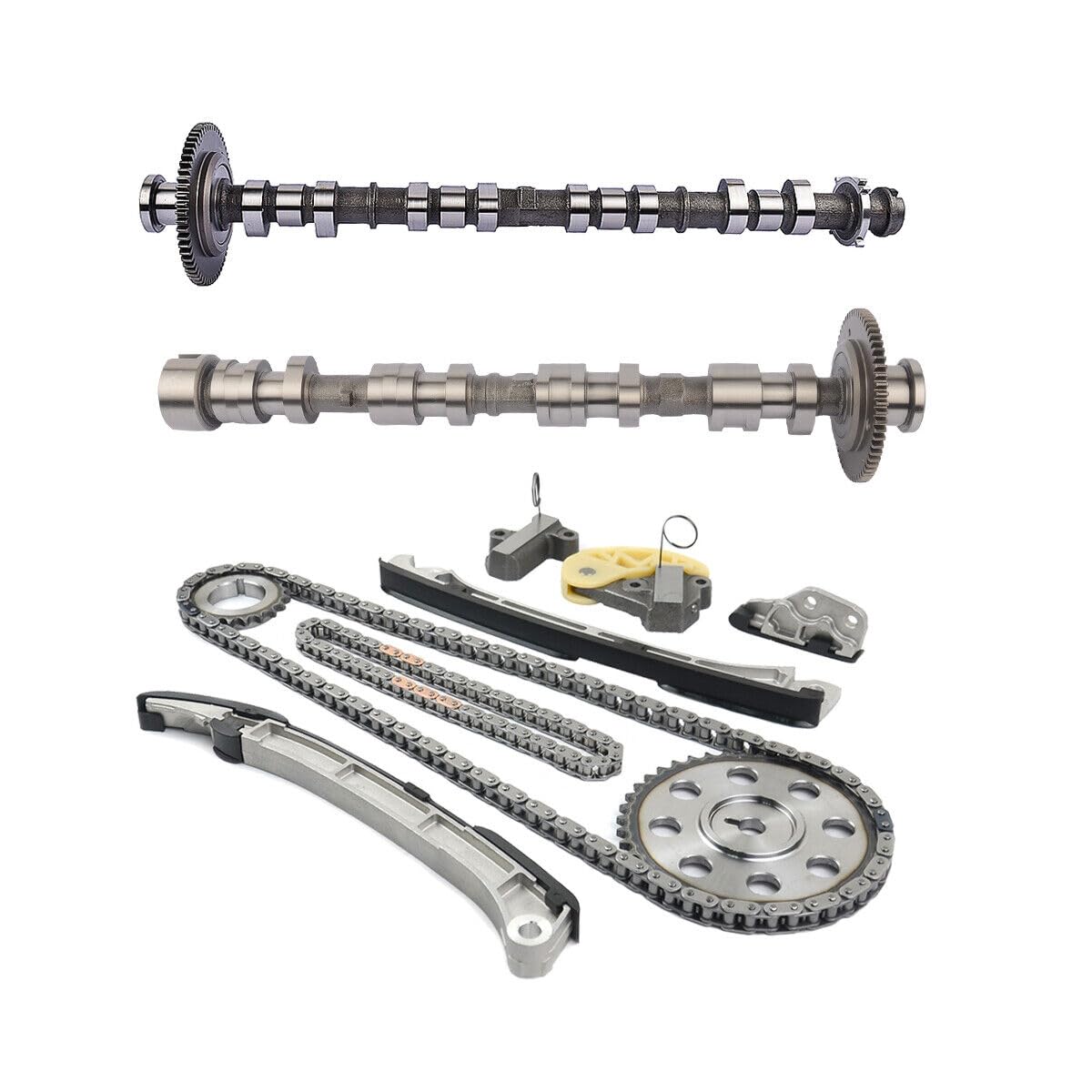 Set catena di distribuzione con albero a camme di aspirazione e scarico Compatibile con 3 6 CX-5 2.2 D1esel SKYACT1V-D HJ-31180 SH0312670A SH0211316 SH0112440 SH0112420