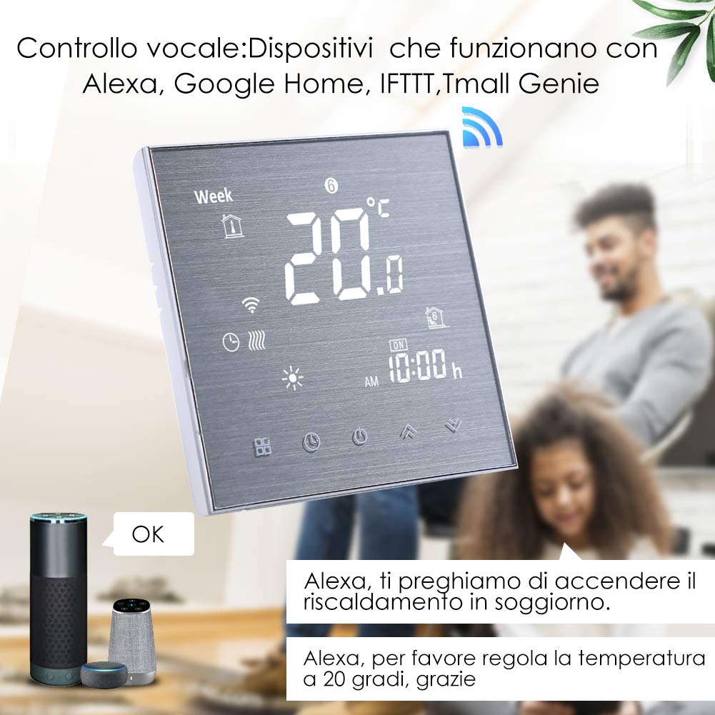 Miglior Termostato Per Rete Wifi Cronotermostato WiFi Intelligente