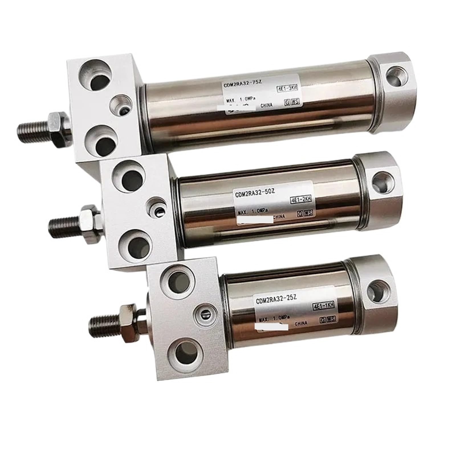 Rcgknnmuz Cdm2ra25-200 1Pcs Pneumatic Cylinder Cdm2ra25-175 Cdm2ra25- Cdm2ra25-250 Cdm2ra25-300(Cdm2ra25-200)