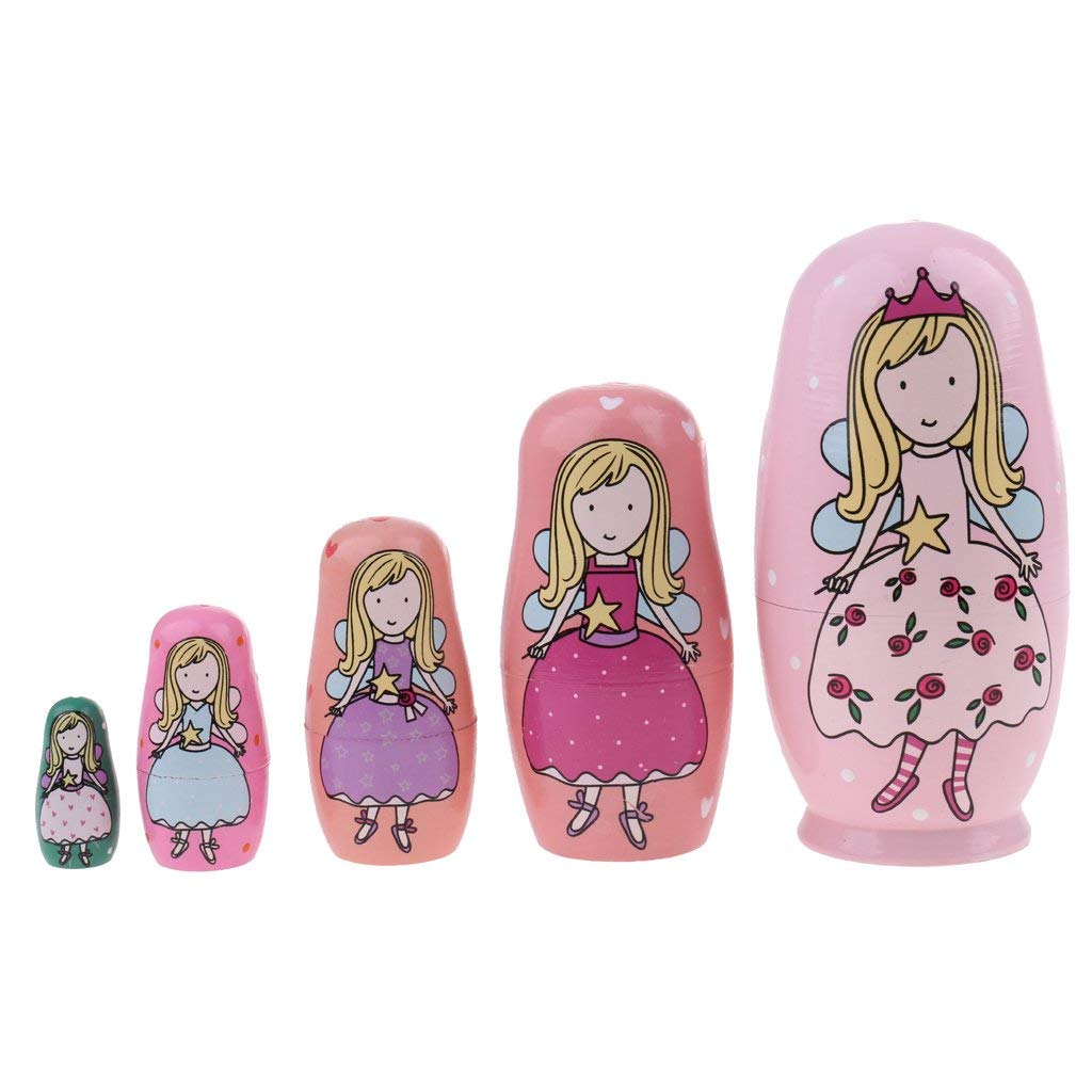 5 poupées sur Matryoshka Authentiques Russes Nesting Stacking Poupées en Bois (Poupée Babouchka) à Vendre 5 poupées sur Matryoshka Authentiques Russes Nesting Stacking Poupées en Bois (Poupée Babouchka) à Vendre