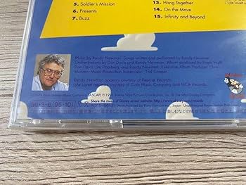 Amazon.co.jp: 未開封 1996年日本盤 CD トイ・ストーリー