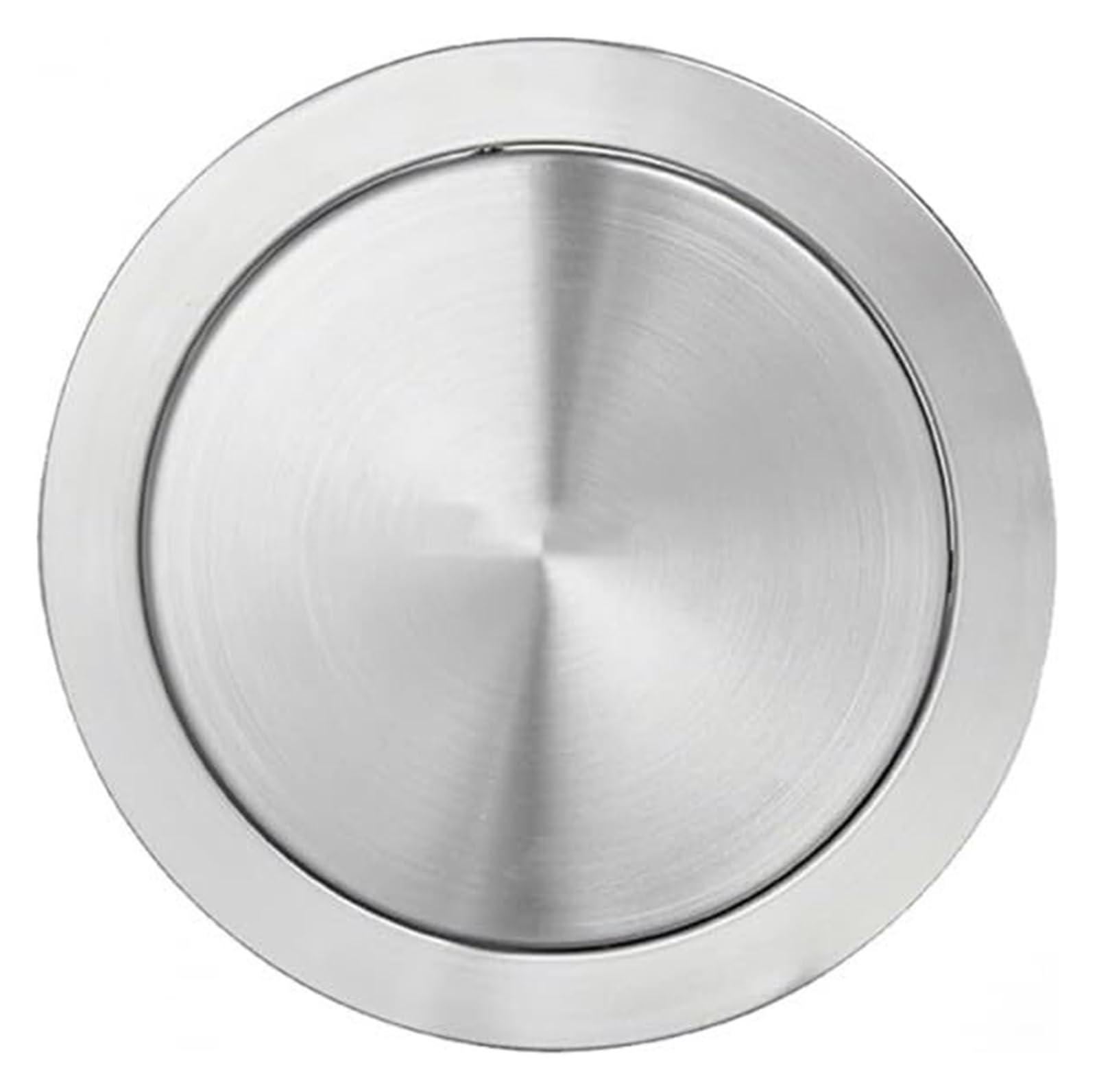 Built-in Countertop Trash Bin Lid， Trash Can Lid Countertop Built in Bin Balance Flap Cover Degree Rotation