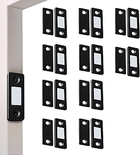 Fxippxz Magnetic Catch Ultra Thin Cabinet Door Magnets Cabinet Latch Magnetic Closures Magnetic Door Catch Closer Kitchen Closet Door Closing Magnetic Door Catch Closer 10 Pack