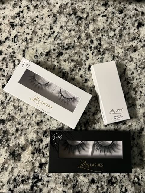 Elegant By Day Smoldering By Night The Best Of Lilly Lashes Lash & Adhesive Set