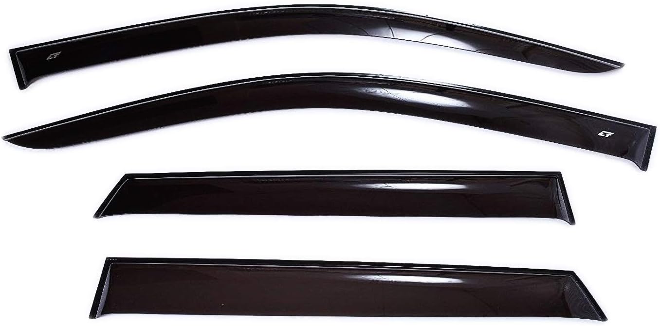 CT Wind Visor Deflectors Set of 4Piece Car Ventvisor