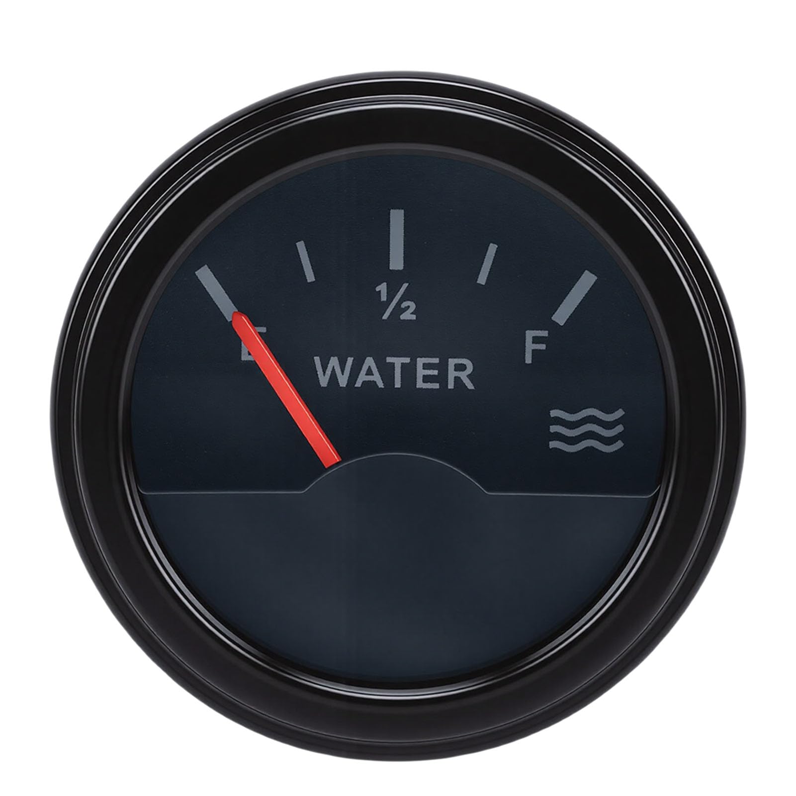Tankanzeige, 52 Mm Wasserdichter Zeiger, Wasserstandsanzeige für Yachten, Boote, Generatoren, Busse, Verfügbarer Spannungsbereich