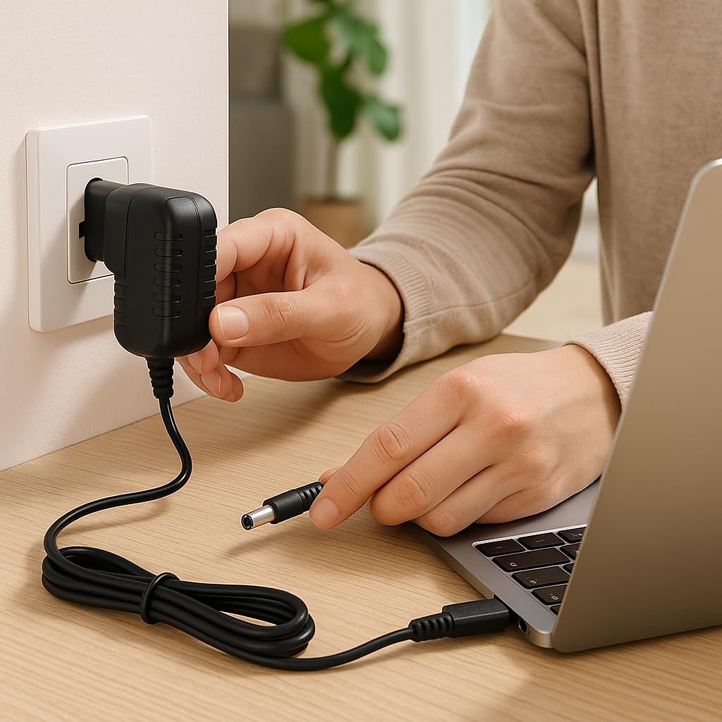 Adattatore di Alimentazione AC-DC 12V 2A Alimentatore Universale Plug-in