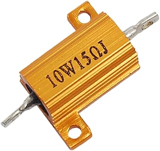 Screw Tabs Mounted Aluminum Shell 5% 15 Ohm Resistance Resistor (Pesta?as de tornillo Montado Aluminio Shell 5% Resistencia de resistencia de 15 ohmios