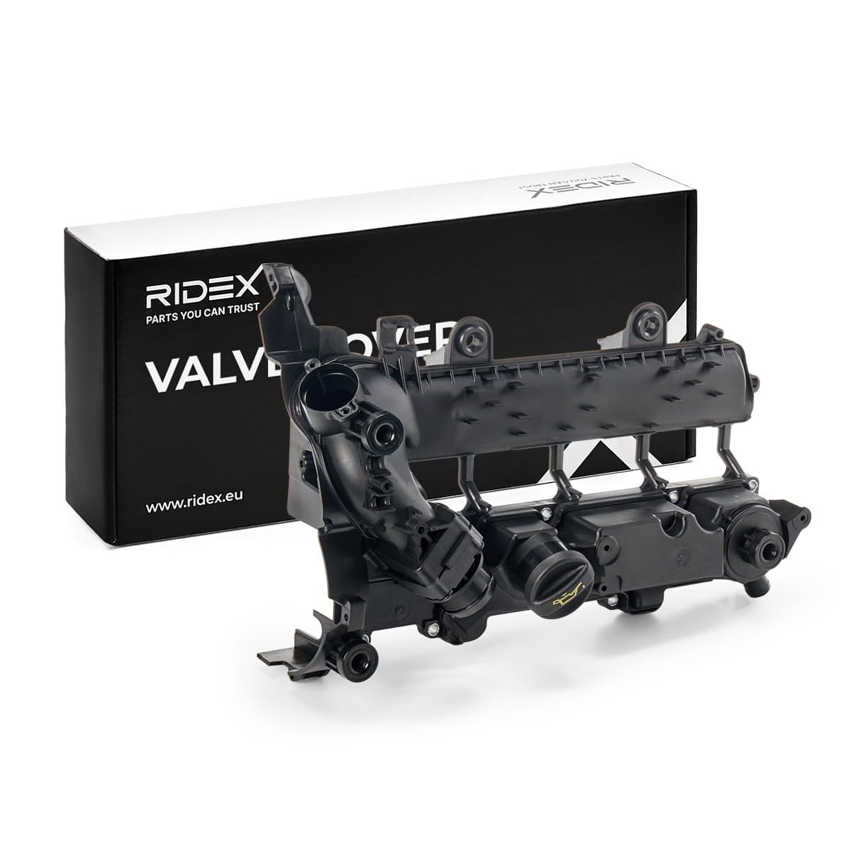 RIDEX 977C0040 Coperchio punterie con guarnizione coperchio valvole Compatibilità con FORD Fiesta Mk6 Hatchback JA8, JR8