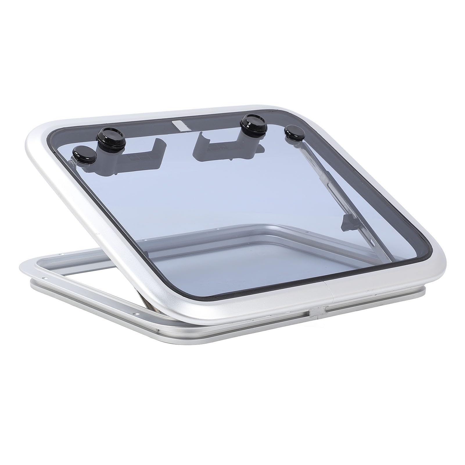 Keenso Okno Bulajowe ze Stopu Aluminium, Portlight 19 X 23 Cali, Push Out