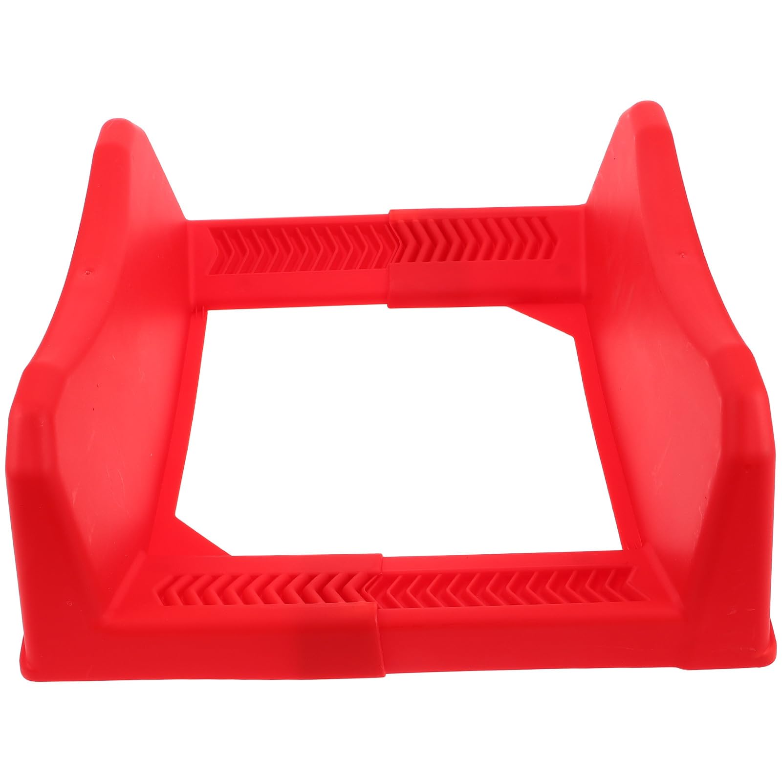Supporto Porta Pneumatici da Garage in Plastica Rossa, Facile da Installare e Portatile, per Uso Domestico e Commerciale Design Elegante e Semplice