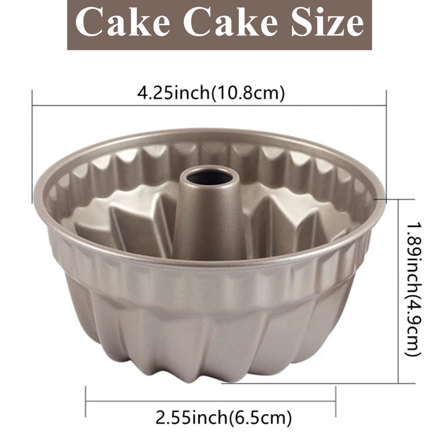 Small Bundt Cake Pans For Baking Inch Heluok Mini Bundt Cake