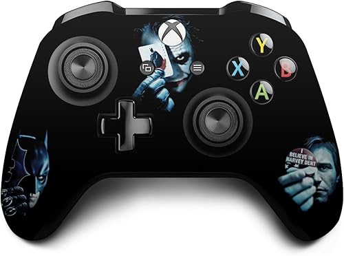 Miniatura 4 de Head Case Designs Officially Licensed The Dark Knight Joker Card Key Art Vinyl Sticker Gaming Skin Decal Cover Compatible with Xbox One S Console