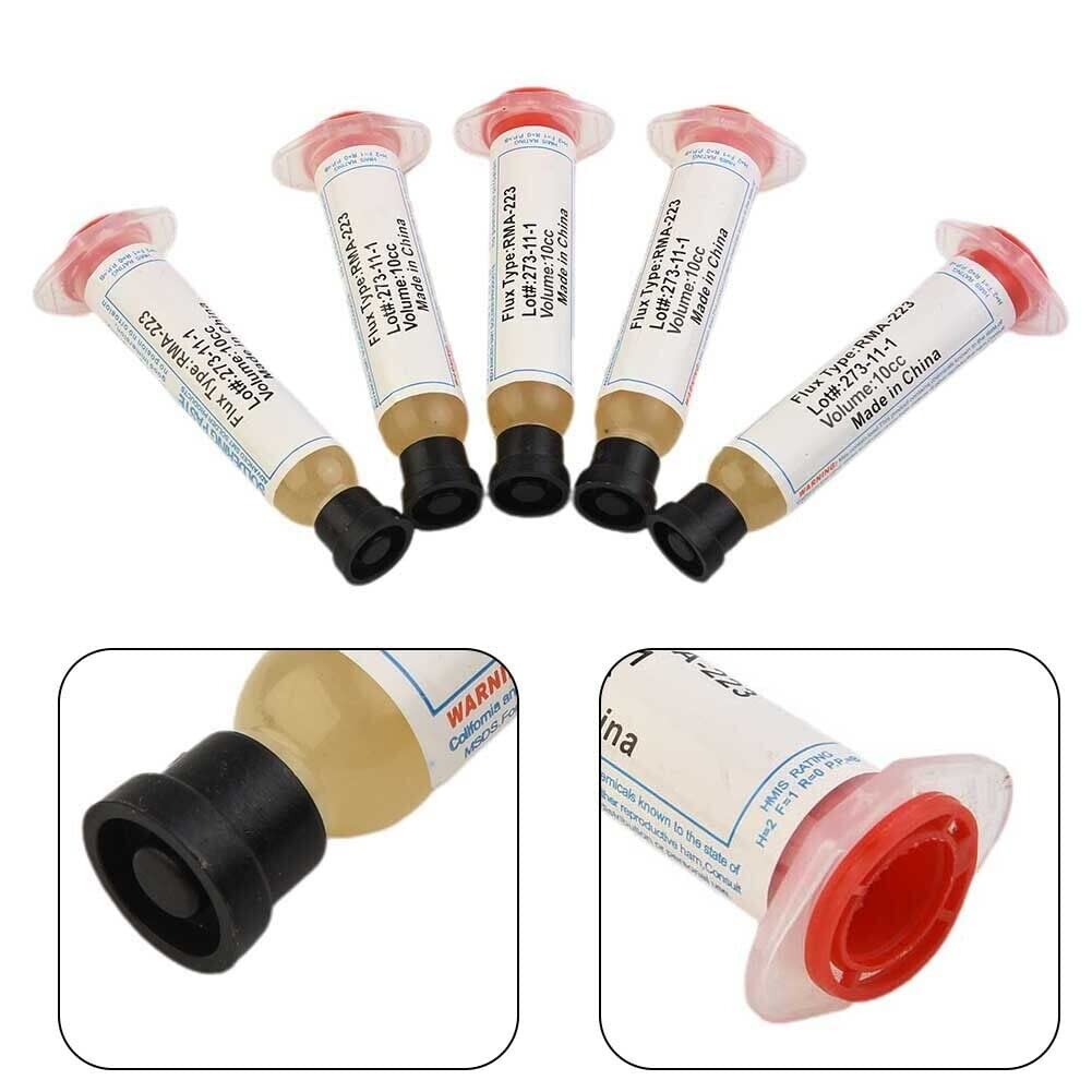 nitya Solder Flux Paste, RMA-223 PCB PGA BGA SMD Soldering Flux Paste, 10CC Syringe convenient Tube Pack Of 5 (B0CMHGDFS9) Amazon Price History, Amazon Price Tracker