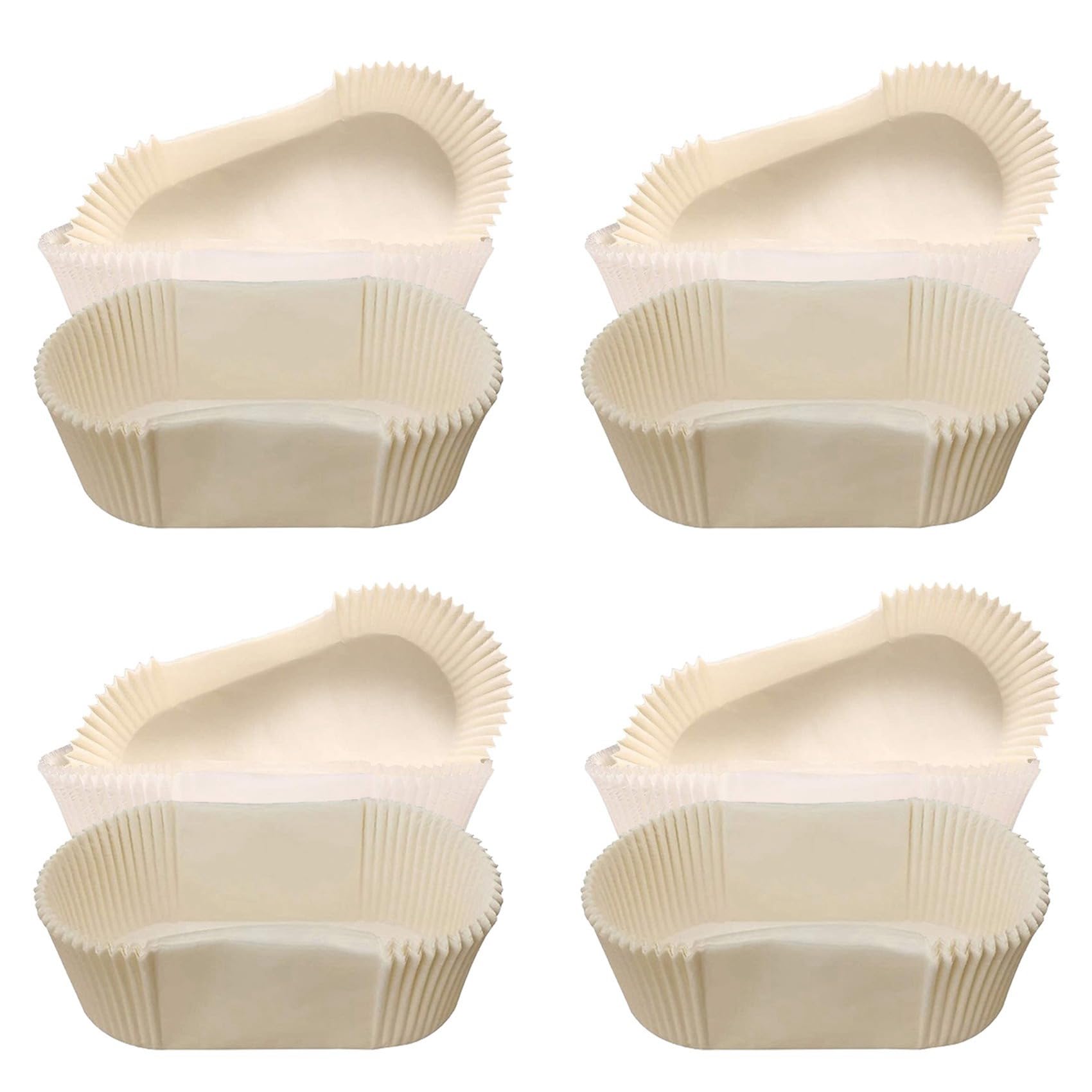 Hndhbfgrt 480 Pack Greaseproof Loaf Tin Liners Straight Edge Baking Parchment Paper Non Stick Cake Pans Cake Tin Liner