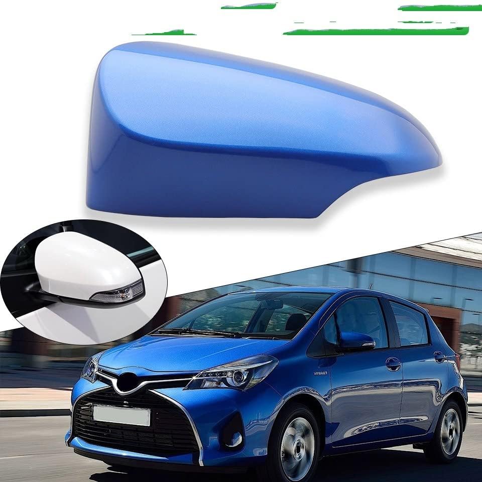 TOYOTA Echte Yaris LH Spiegel Cover Zwart 2015-2020 879450D180C0