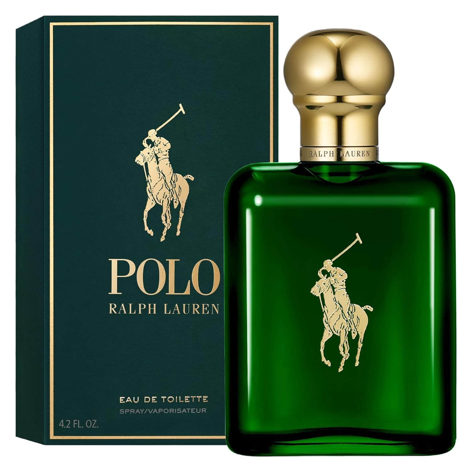 Ralph Lauren Polo Classic Eau de Toilette Uomo, Profumo Uomo Legnoso e Speziato, Fragranza Intensa con Note di Pino, Cuoio e Tabacco, A Lunga Durata, Profumo di Lusso da Uomo, 125 ml