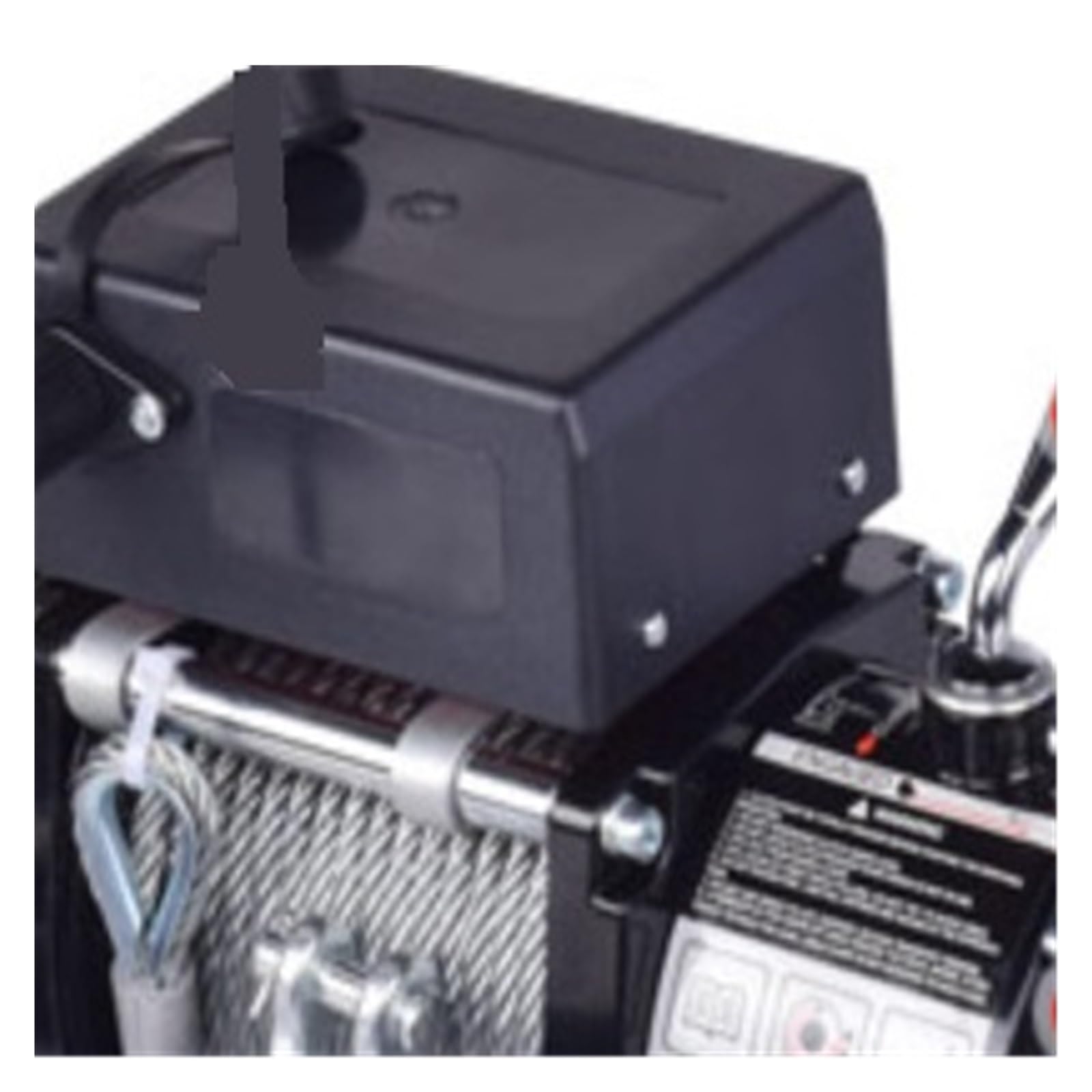 Cabrestante Eléctrico De 12/24v Y 4000lb, Juego Control Remoto, Acero Alta Resistencia For Remolque SUV ATV(12V 4000LB)
