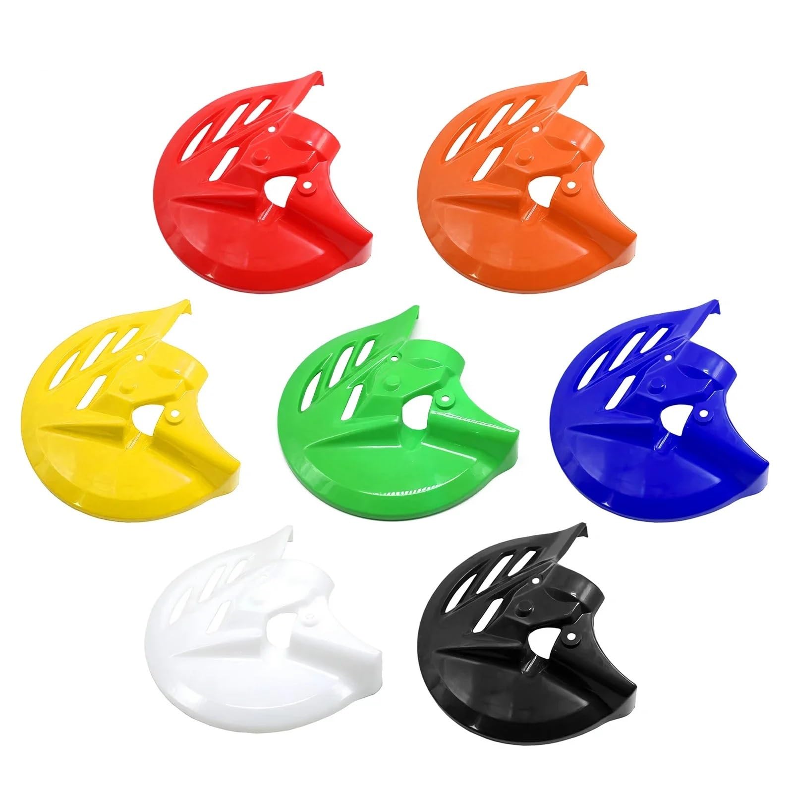 Adatto per Honda CRF 250R 450R 250RX Adatto per Kayo T4 T6 250X Coperchio di Protezione Disco Freno Anteriore soffietto forcella(Black)