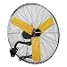 Master PROFESSIONAL Master MAC-30W-EP, Heavy Duty, High Velocity 30" wall mount fan, Black