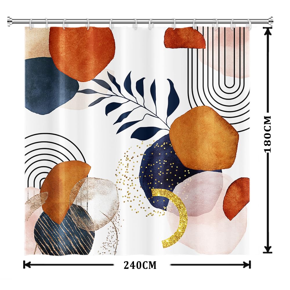 Uiiooazy Abstract Shower Curtain - Image 2