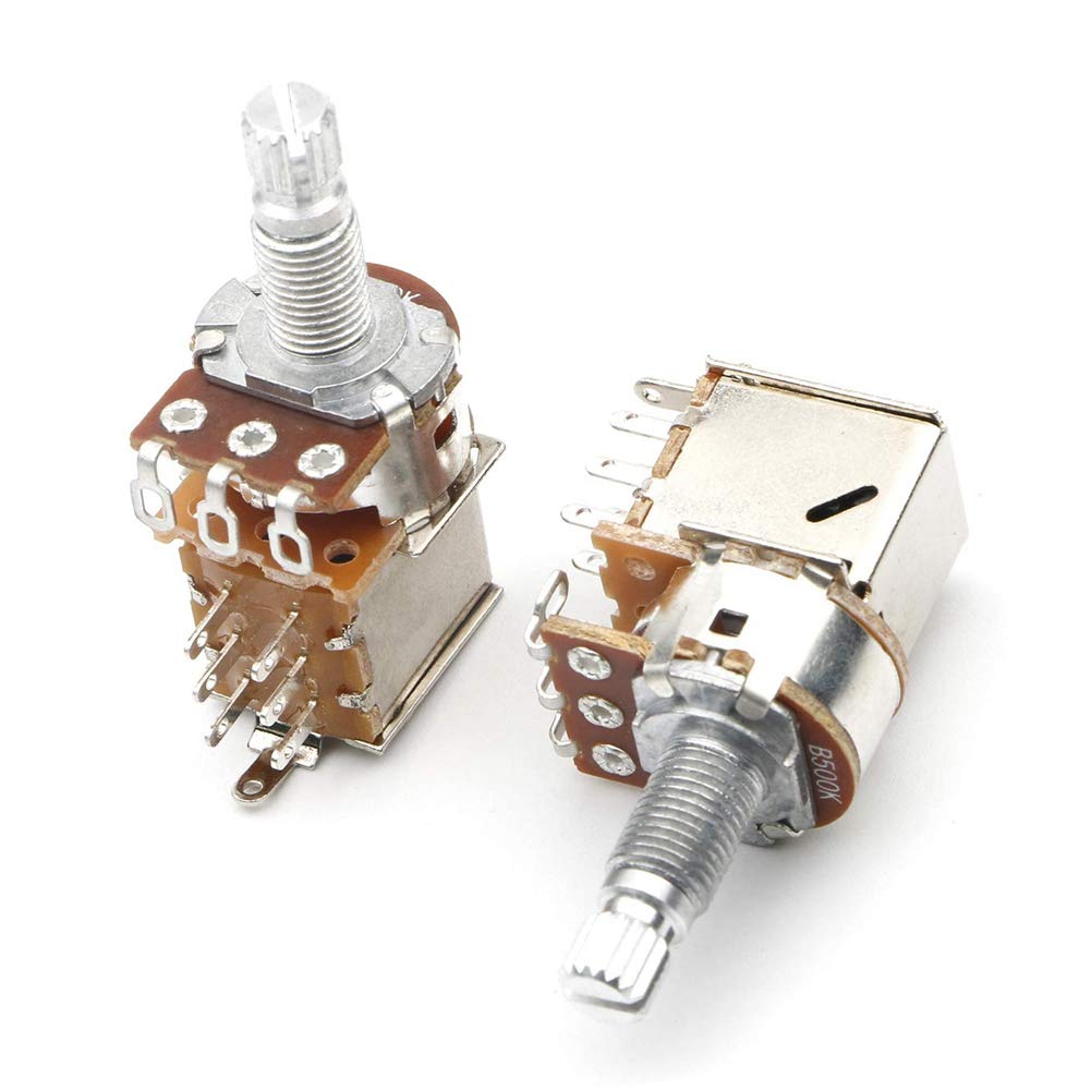 RuiJOTWAT 3x A500K Push Pull Guitar Control Tone/Volume Pot Potentiometer for Gibson Les Paul - Image 4