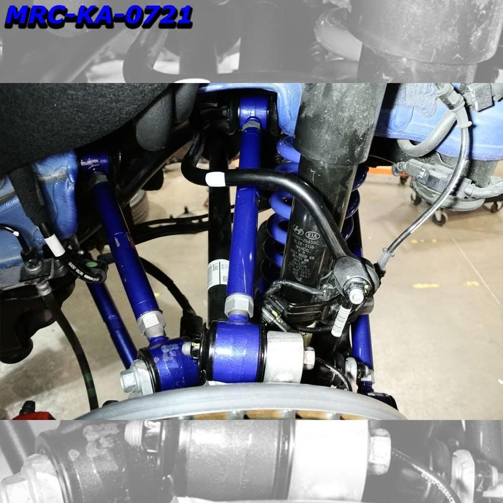Megan MRC-KA-0721 Rear Upper Steel Alloy Blue Adjust Rear Camber Camber Kit