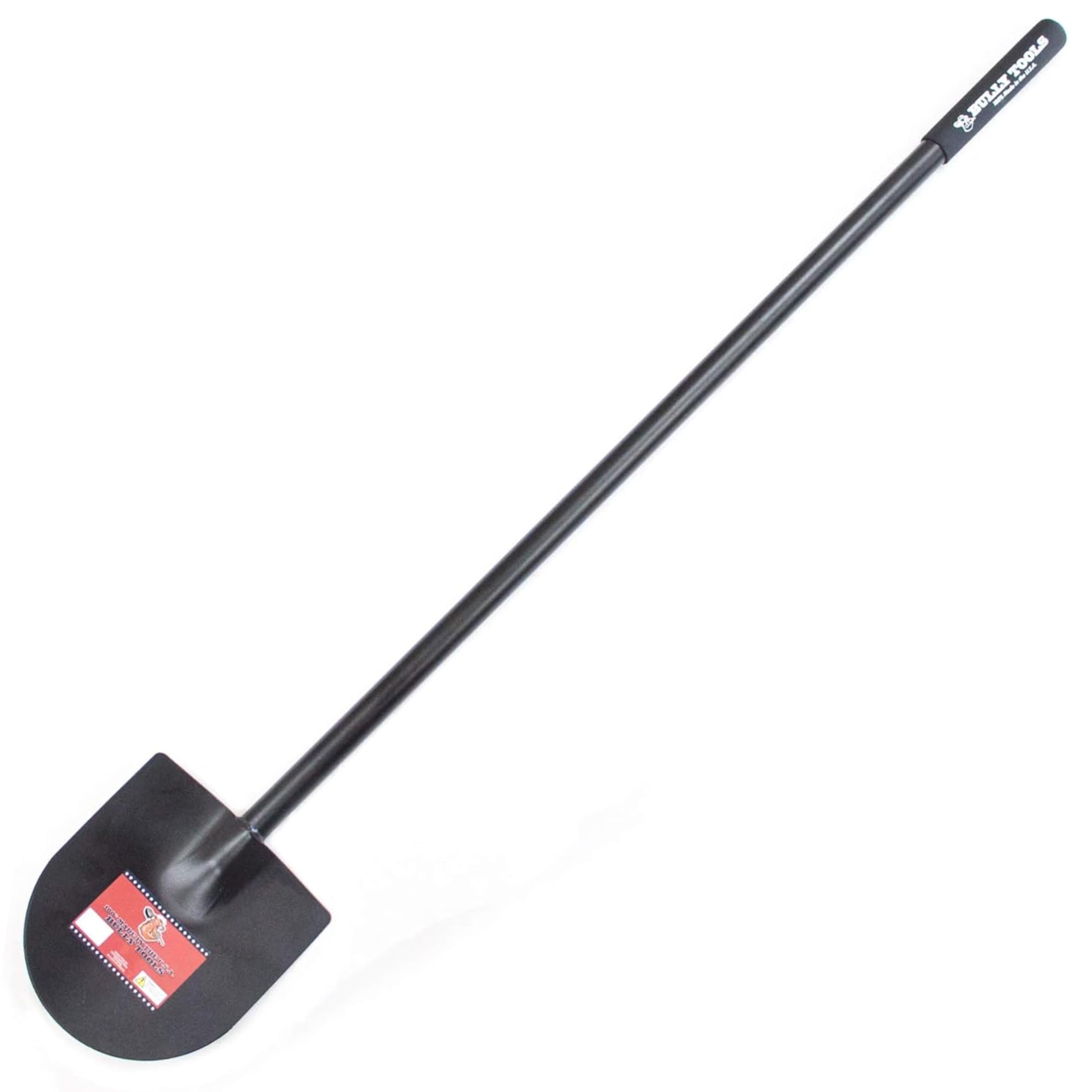 12-Gauge Caprock Shovel – Heavy Duty All-Steel Construction Shovel with Long Handle, Closed-Back Design, Ideal for Digging, Breaking Rock, Clay, Roots & Dense Soil – 100% Made in The USA