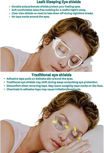 Miniatura 3 de Lasik - Gafas protectoras para dormir, cómodas gafas protectoras para el cuidado posterior de Lasik.