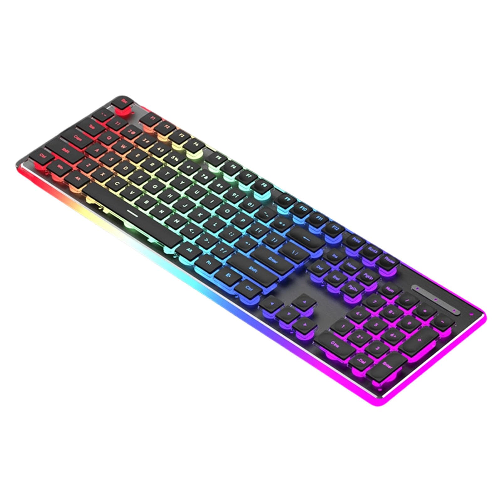 Clavier de jeu mécanique 104 touches colorées et rétroéclairé - 8