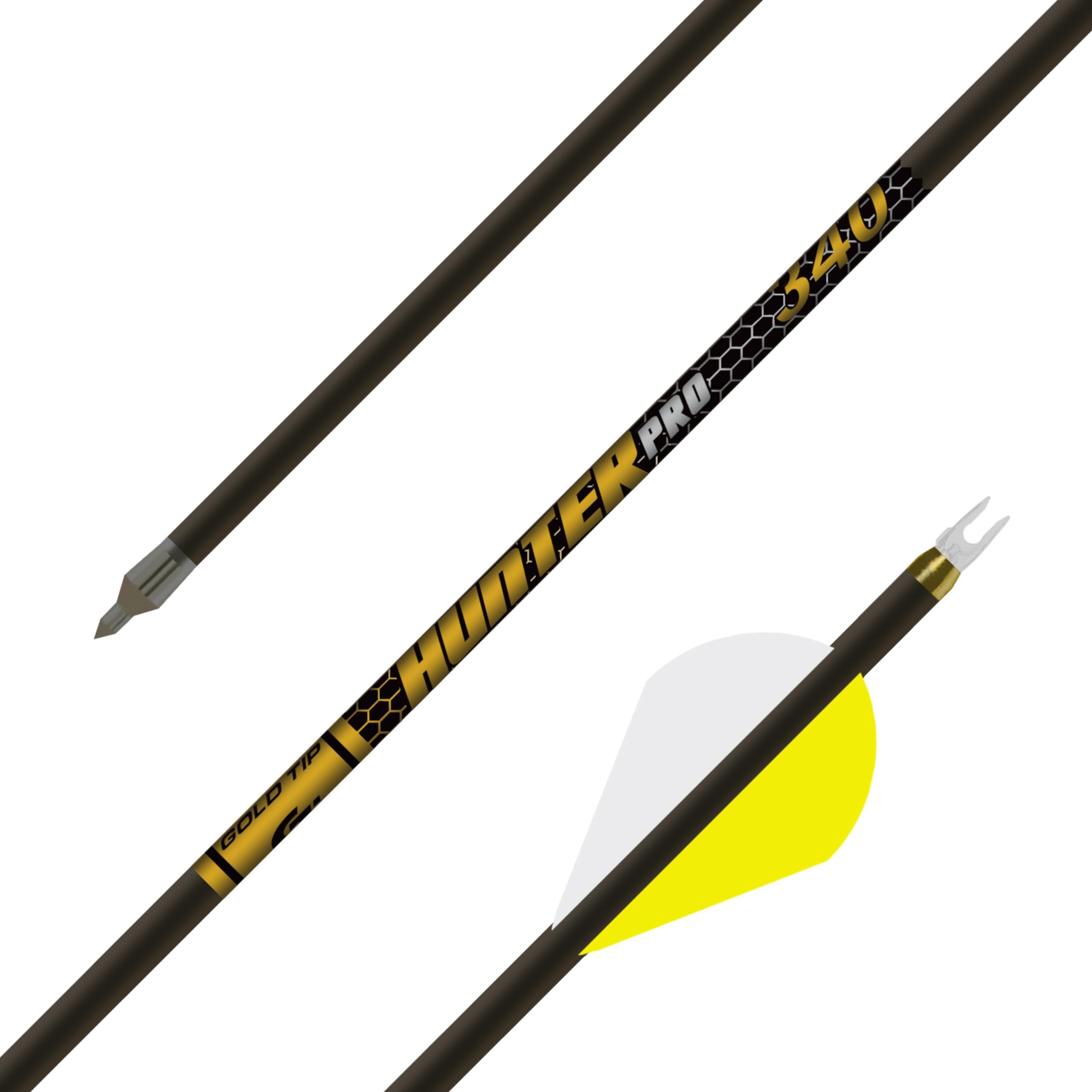 Hunter Pro Arrow Shafts (Pack of 12)