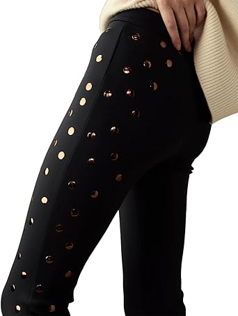 【2plan】Solid tier studded pants 2plan】Solid tier studded pants (2plan/パンツ) 105819993
