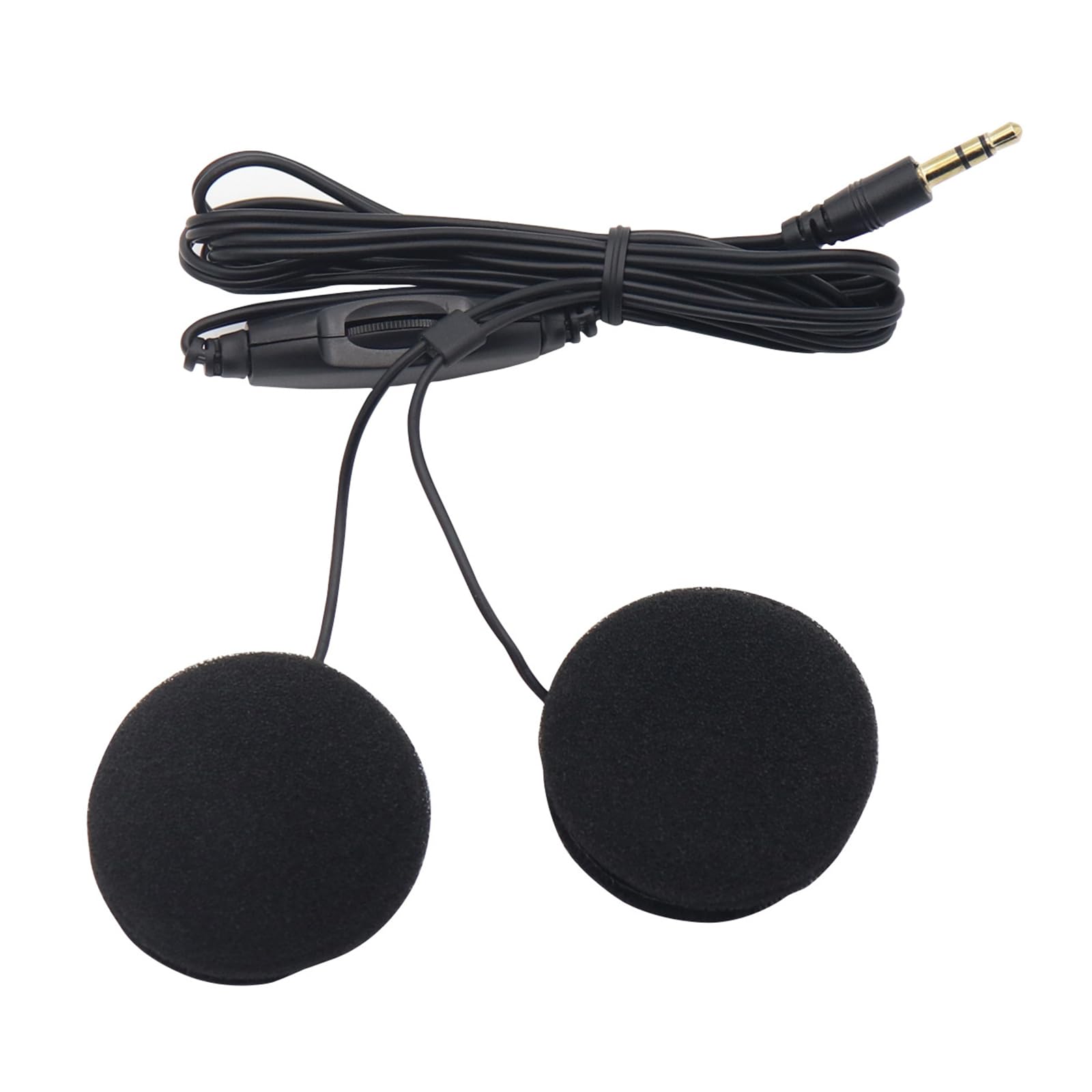 Lily Brown Headset Helmet Speaker in-Helmet Earbuds with Mic Convenient Connectivities Plastic for & Riders Ridings Companion Helmet Speaker Helmet Communication System Motorbike Helmet