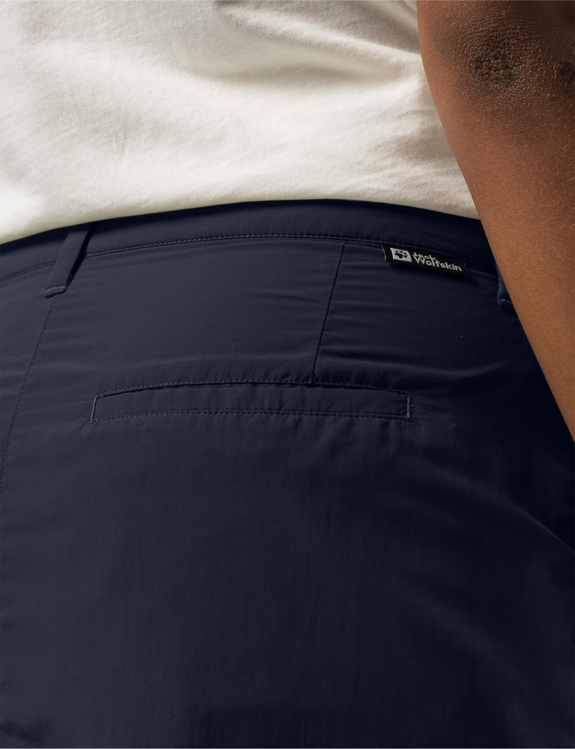 Jack Wolfskin Damski Kalahari Skort w Rock, Night Blue, 38, Niebieski (Night Blue), 38
