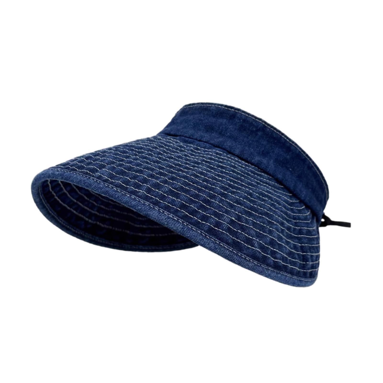 Meadawgs®Womens Sun Hat Fashion Wide Brim Portable Sports Hat for Party Travel Hiking Dark Blue|Clothing, Shoes & Accessories|Womens Accessories|Hats-image-32