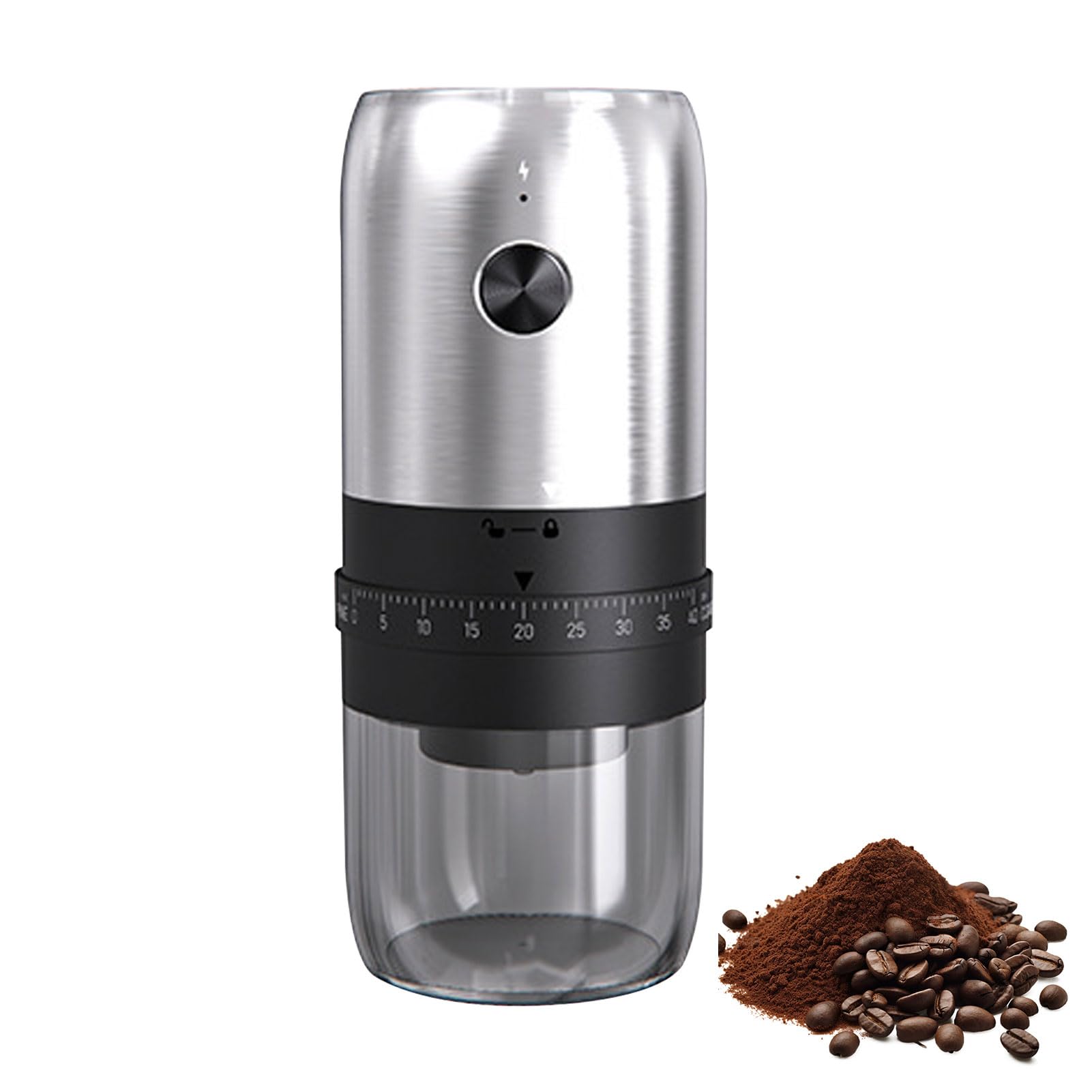 CHICIRIS Molinillo de café Eléctrico con 40 Ajustes