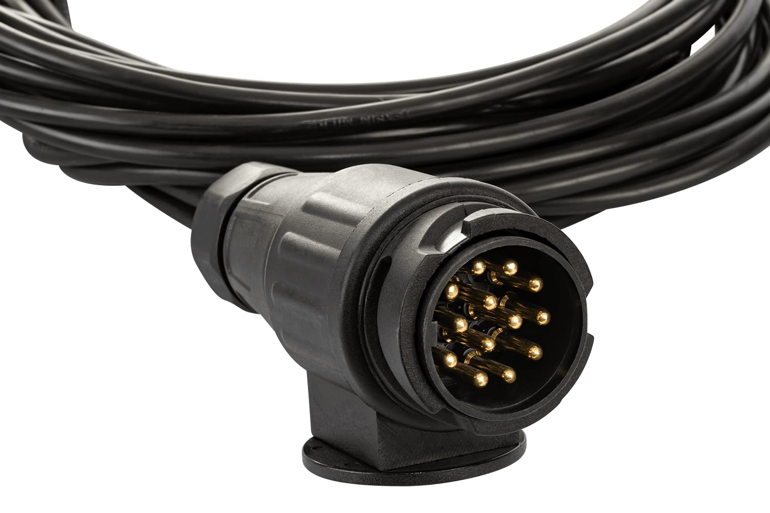 ASPÖCK Anhänger Beleuchtungsset MULTIPOINT V Rückleuchten Links rechts 12 V LED und Glühbirne ADR Zone 2 IP54 mit MANTES Kabelbaum 7 m 13 polig Bajonett 5 Pin für PKW Anhänger