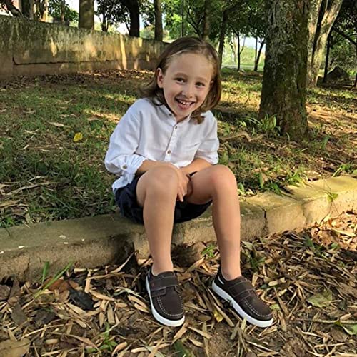 Sapato Mocassim Infantil Masculino 20.02J (31, Café)
