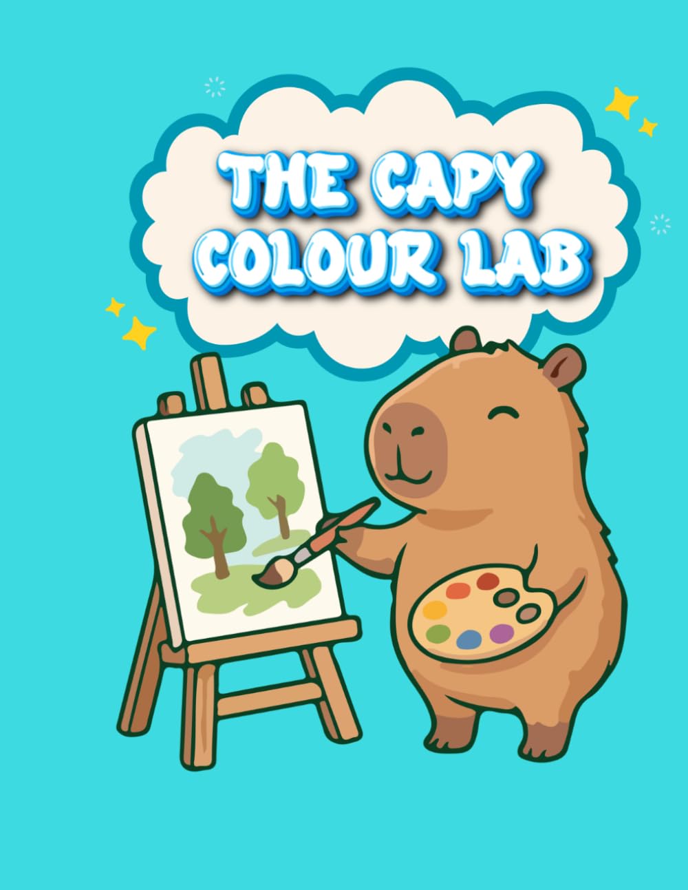 The Capy Colour Lab: A Beautifully Designed Capybara Colouring Book Experience