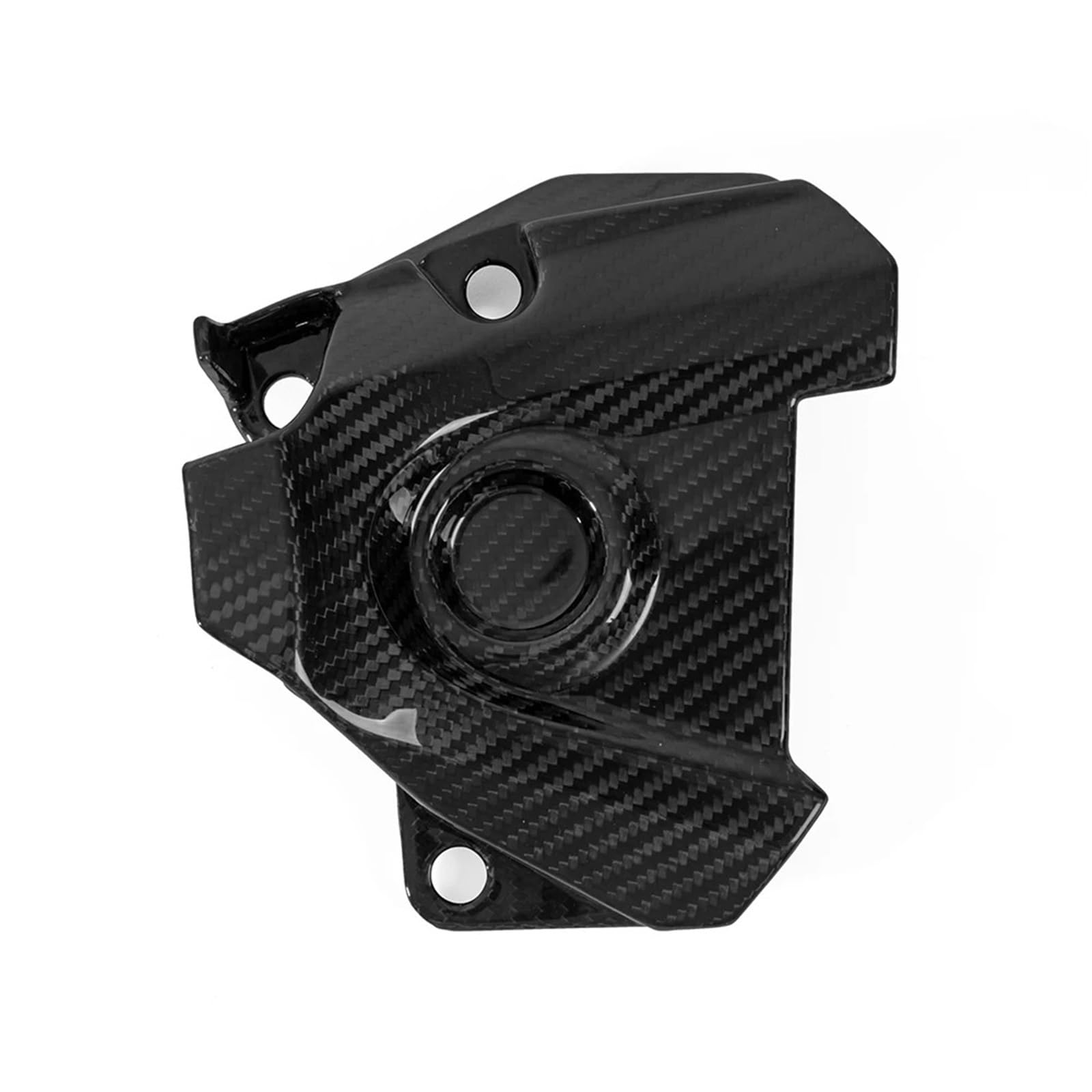 Moto Pignone Protezione Copertura della carenatura catena del pignone motore in fibra di carbonio per moto adatta per YAMAHA MT09 FZ09 Tracer 900 2013-2019