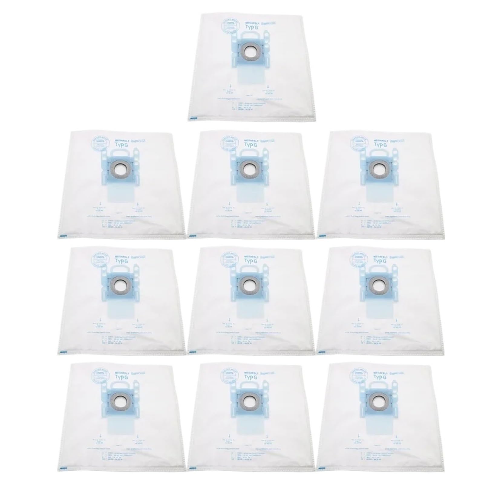 Sacs aspirateur Type G pour Bosch GL-30 GL-20 Sphera et BGL8508 filtres 10pcs