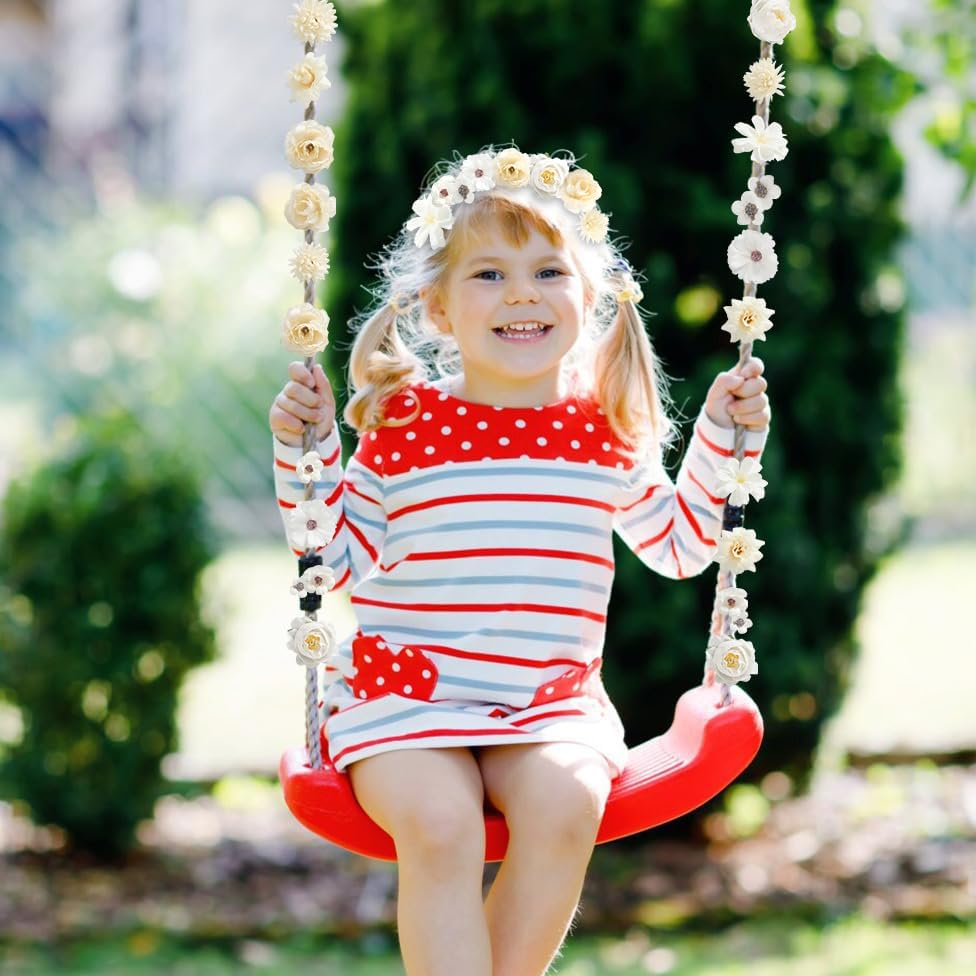 Faux Flower Heads Mini White Artificial Flower Heads Fake Peony Daisy Rose Flowers Multicolor Small Silk Daisy Flower Heads for Craft Garland Wedding Party DIY Home Decoration,2-4 cm - Image 6