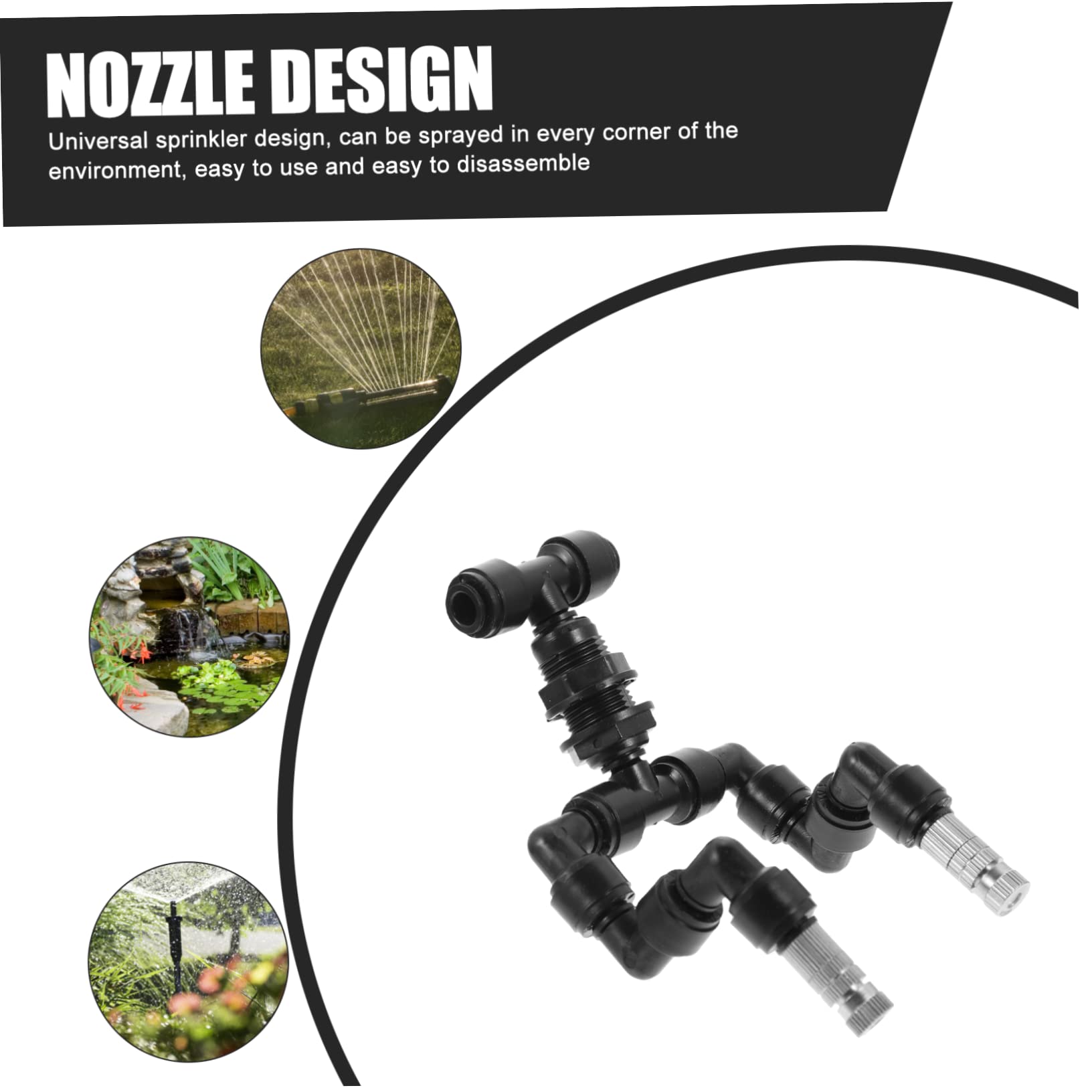 SUPVOX 4piezas Boquilla De Pulverización Para Terrarios De Reptiles Rociador Para Humedecer y Herramienta De Riego Para y