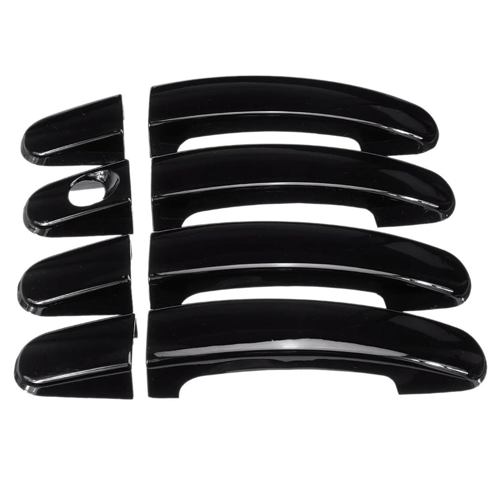 Yytemd One Color Car Exterior Door Handle Covers For Ford For Ranger T6 Mk2 Px2 2012-2018 Chrome