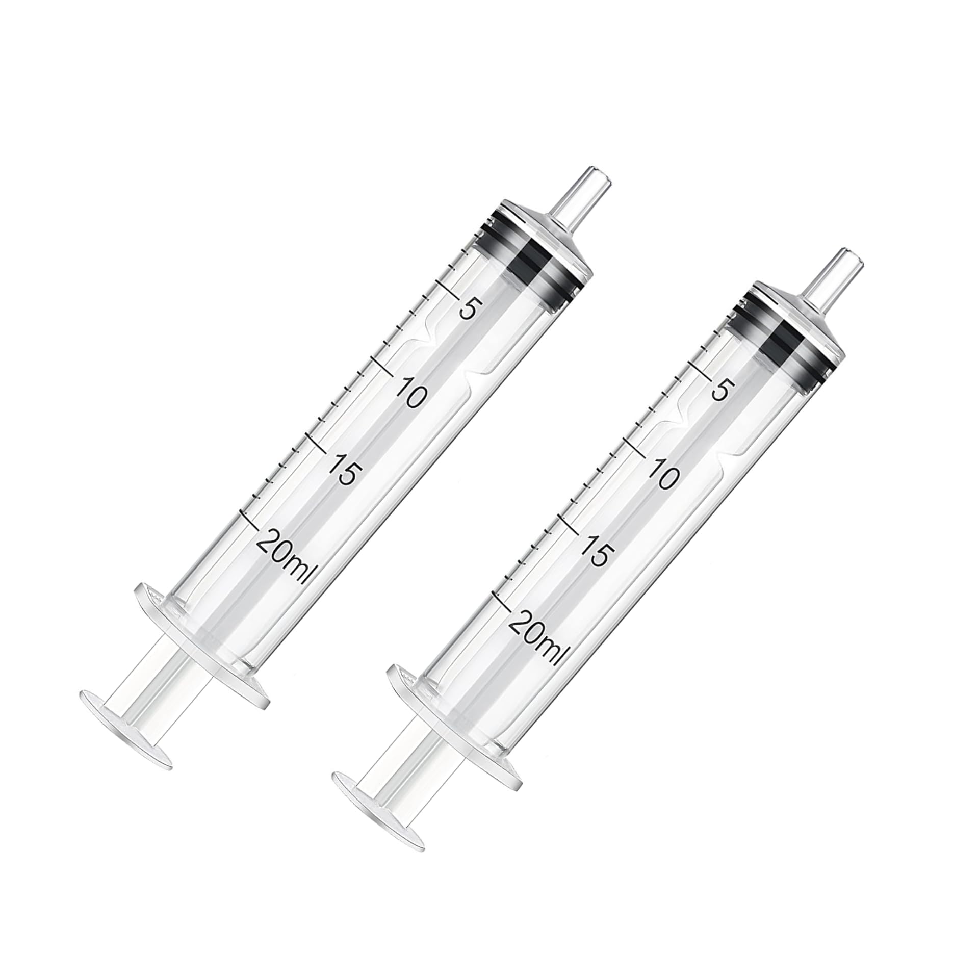 Spylx Plastic Syringe 20ml for Liquid Measuring Syringes Without Needle for Feeding Pets Animals Epoxy Resin, Craft, Scientific Labs, , Oil or Glue Applicator Easy to Clean & Reusable Syringe (2pc)-image-42